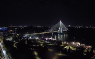 Warszawa most Świętokrzyski - 02-08-2025 20:49