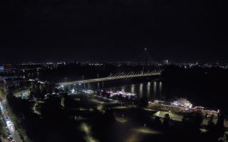 Warszawa most Świętokrzyski - 02-08-2025 21:18