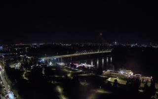Warszawa most Świętokrzyski - 02-08-2025 22:00