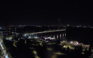 Warszawa most Świętokrzyski - 02-08-2025 22:07