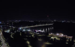 Warszawa most Świętokrzyski - 02-08-2025 22:21