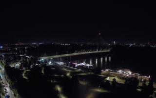 Warszawa most Świętokrzyski - 02-08-2025 22:49