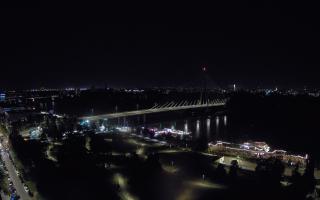Warszawa most Świętokrzyski - 02-08-2025 22:56
