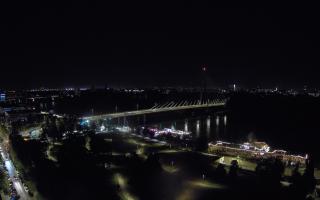 Warszawa most Świętokrzyski - 02-08-2025 23:03