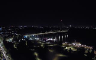 Warszawa most Świętokrzyski - 02-08-2025 23:10