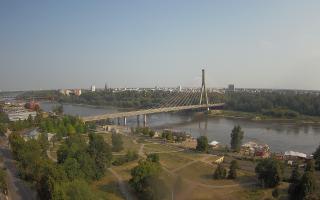 Warszawa most Świętokrzyski - 16-08-2025 07:04