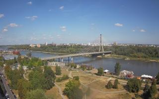 Warszawa most Świętokrzyski - 30-08-2025 09:57