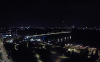 Warszawa most Świętokrzyski - 16-09-2025 21:05