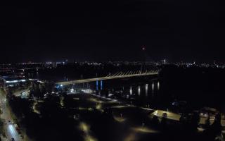 Warszawa most Świętokrzyski - 16-09-2025 21:19