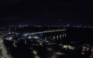 Warszawa most Świętokrzyski - 16-09-2025 21:40
