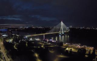 Warszawa most Świętokrzyski - 17-09-2025 17:36
