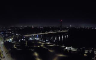 Warszawa most Świętokrzyski - 14-10-2025 23:00