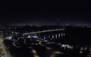 Warszawa most Świętokrzyski - 14-10-2025 23:14