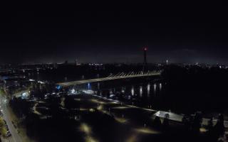 Warszawa most Świętokrzyski - 14-10-2025 23:21