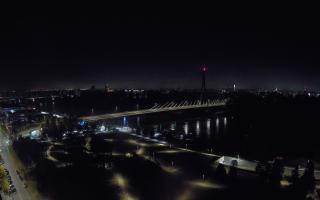 Warszawa most Świętokrzyski - 14-10-2025 23:28