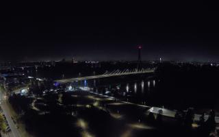 Warszawa most Świętokrzyski - 14-10-2025 23:42