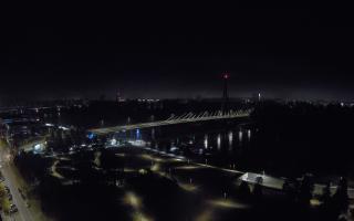Warszawa most Świętokrzyski - 15-10-2025 00:52