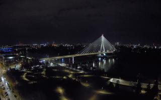 Warszawa most Świętokrzyski - 25-10-2025 20:08