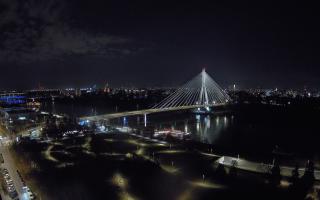 Warszawa most Świętokrzyski - 31-10-2025 17:48