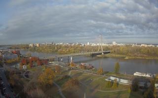 Warszawa most Świętokrzyski - 01-11-2025 12:55