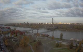 Warszawa most Świętokrzyski - 01-11-2025 13:58