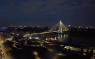 Warszawa most Świętokrzyski - 01-11-2025 15:51
