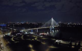 Warszawa most Świętokrzyski - 01-11-2025 15:58