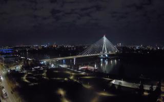 Warszawa most Świętokrzyski - 01-11-2025 16:05