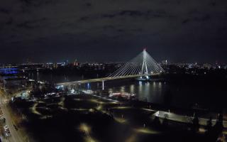 Warszawa most Świętokrzyski - 01-11-2025 16:12
