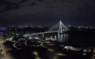 Warszawa most Świętokrzyski - 01-11-2025 16:19