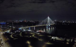Warszawa most Świętokrzyski - 01-11-2025 16:26