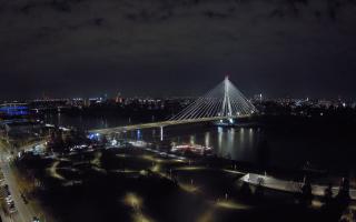 Warszawa most Świętokrzyski - 01-11-2025 16:33