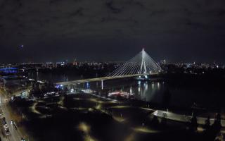 Warszawa most Świętokrzyski - 01-11-2025 16:40