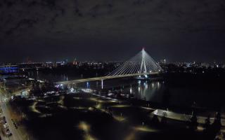 Warszawa most Świętokrzyski - 01-11-2025 16:54