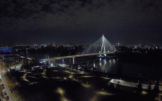 Warszawa most Świętokrzyski - 01-11-2025 17:01