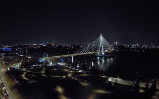 Warszawa most Świętokrzyski - 01-11-2025 17:43