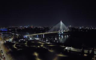 Warszawa most Świętokrzyski - 01-11-2025 18:04