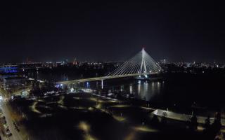 Warszawa most Świętokrzyski - 01-11-2025 18:11