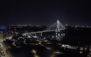 Warszawa most Świętokrzyski - 01-11-2025 18:46