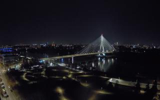 Warszawa most Świętokrzyski - 01-11-2025 19:08