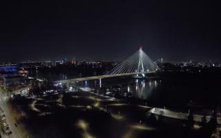 Warszawa most Świętokrzyski - 01-11-2025 19:43