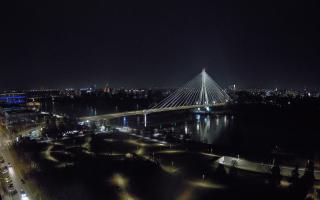 Warszawa most Świętokrzyski - 01-11-2025 20:11