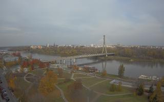 Warszawa most Świętokrzyski - 02-11-2025 09:54