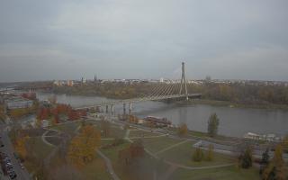 Warszawa most Świętokrzyski - 02-11-2025 10:01