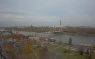 Warszawa most Świętokrzyski - 02-11-2025 10:22