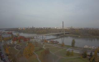 Warszawa most Świętokrzyski - 02-11-2025 10:50