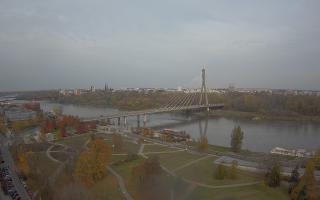 Warszawa most Świętokrzyski - 02-11-2025 10:57