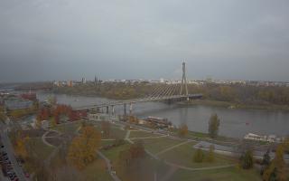 Warszawa most Świętokrzyski - 02-11-2025 11:18