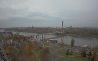 Warszawa most Świętokrzyski - 02-11-2025 12:50