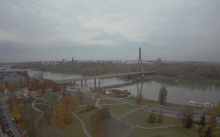 Warszawa most Świętokrzyski - 02-11-2025 12:57